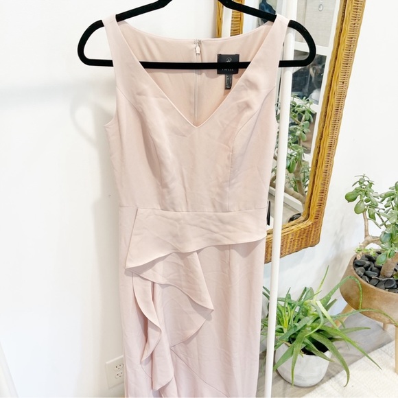 Pink dress gown maxi - Picture 2 of 4